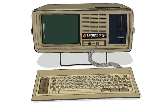 Corona microcomputer model PPC-400 Corona microcomputer model PPC-400