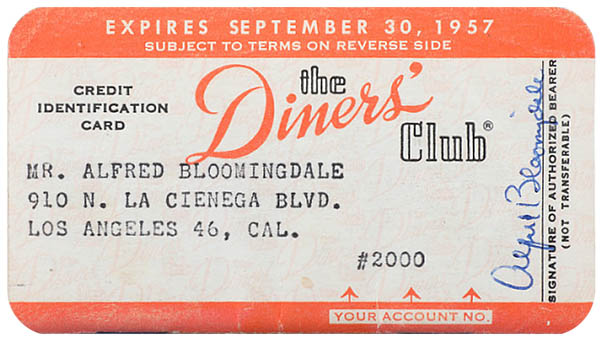 Diners Club credit card