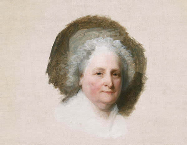 Martha Washington Portrait by Gilbert Stuart