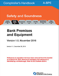 Bank Premises and Equipment Cover Image
