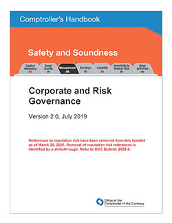 Corporate and Risk Governance Cover Image