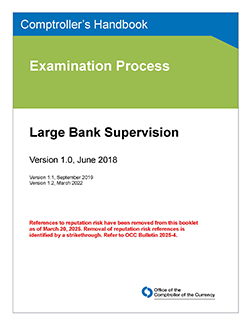 Large Bank Supervision Cover Image