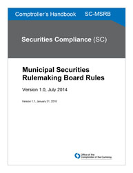 Municipal Securities Rulemaking Board Rules Cover Image