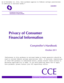 Privacy of Consumer Financial Information Cover Image