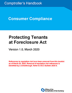 Protecting Tenants at Foreclosure Act Cover Image